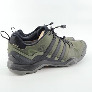 NEW Adidas Terrex Swift R2 GTX Olive Green Hiking Trail Shoes Men's Size 13
